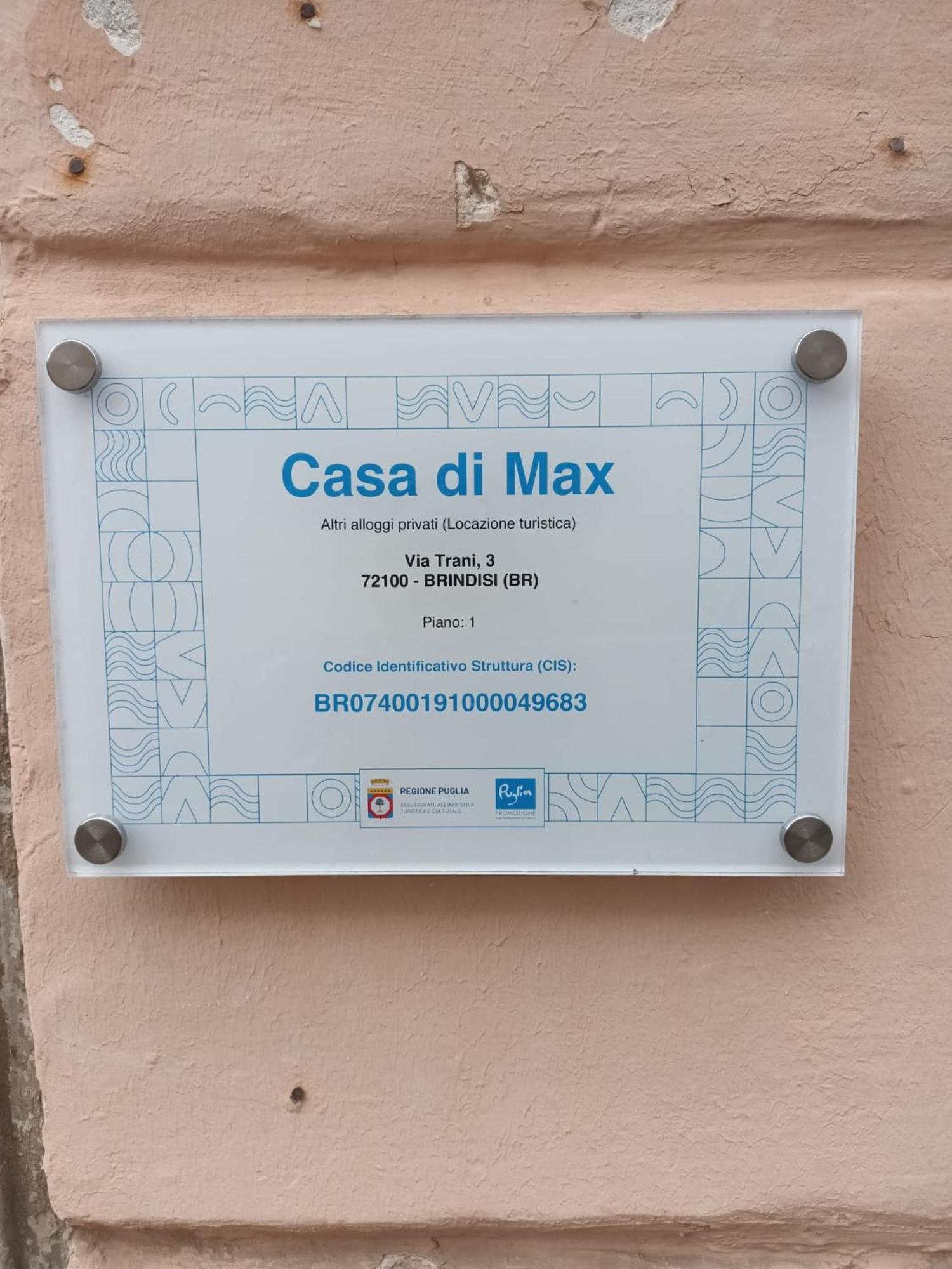 Appartement Casa Di Max à Brindisi Extérieur photo